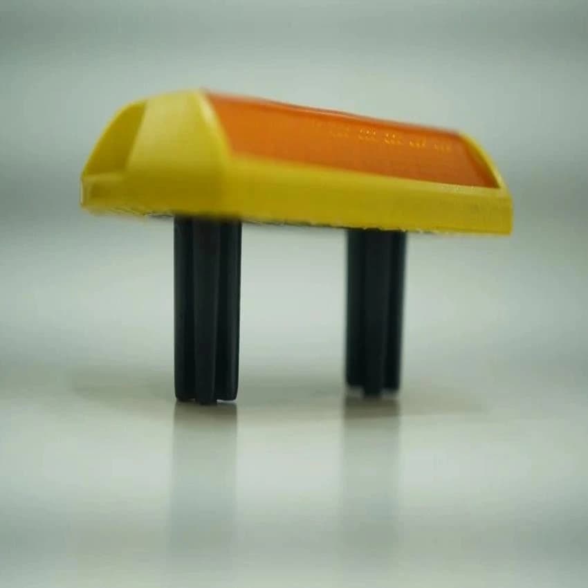 White Modified ABS Plastic RPM Road Stud