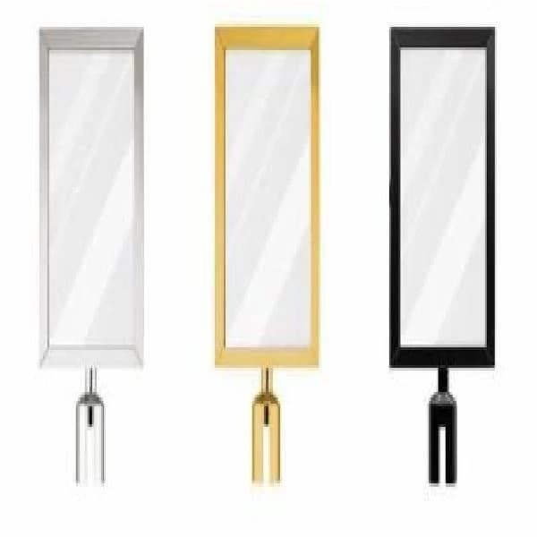 A4 Signage Stanchion Post