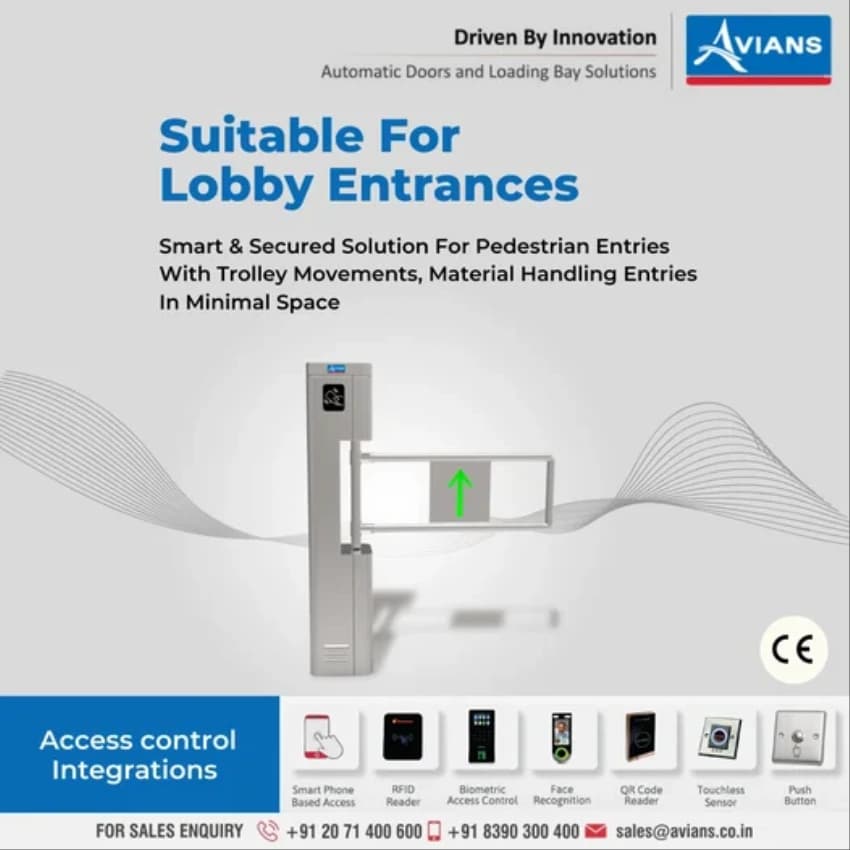 Avians Automatic Swing Barriers