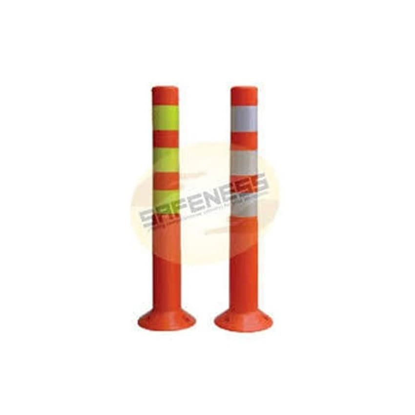 Orange Pvc Spring Post, For Road Safety, 750 Mm