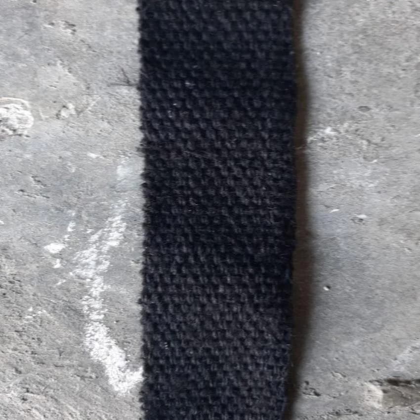 Black Cotton Niwar, For Bag