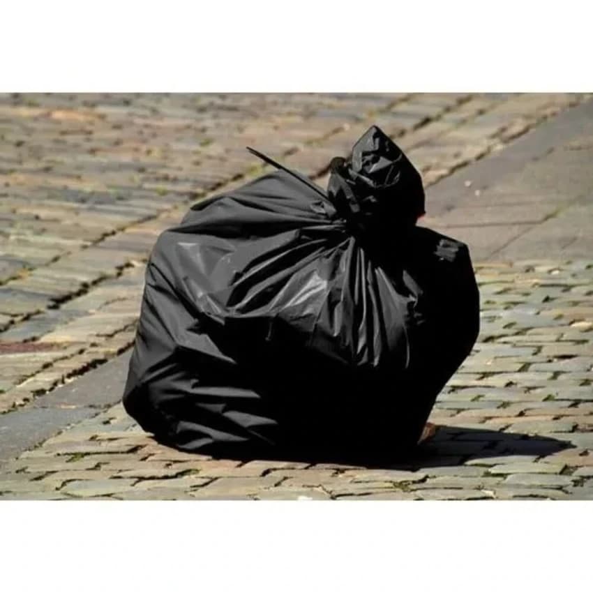 LD Black Plastic Bag