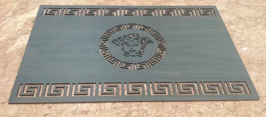 Plain Rectangular Wooden Mat