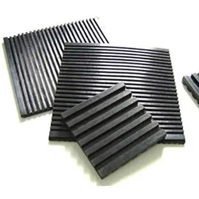 Vivaan Black Rubber Pad For Table Machine, Rectangle, Box