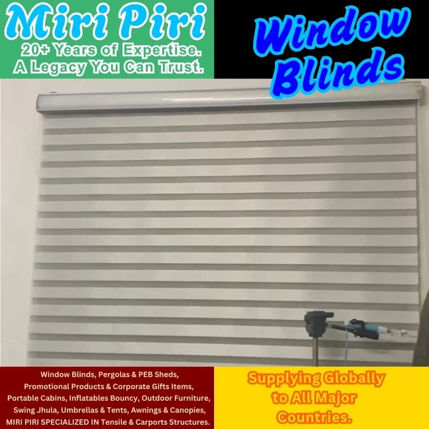 Polyester Zebra Window Blinds
