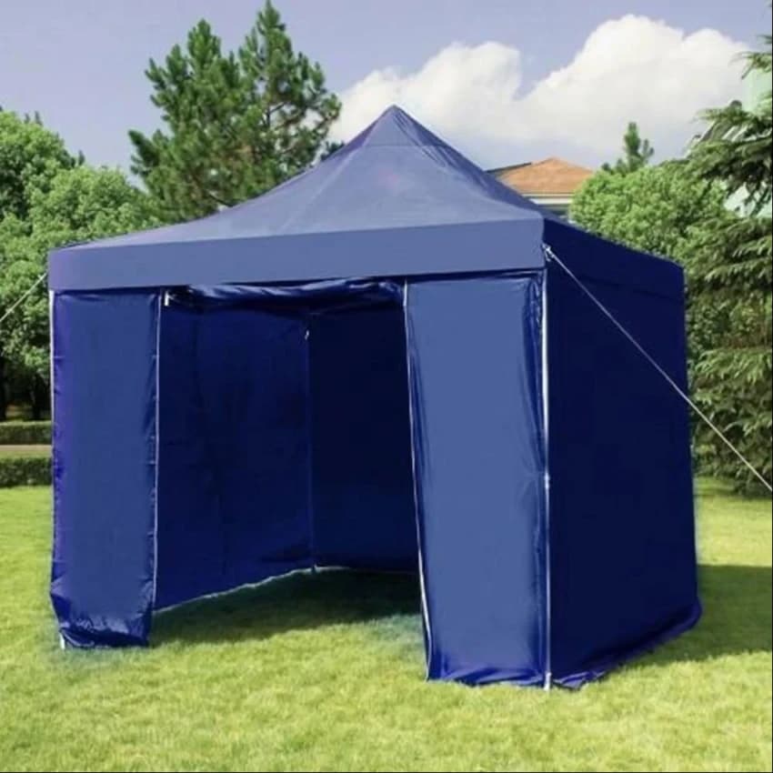 Blue Pyramid Outdoor Tent, Size: 10x10 ft