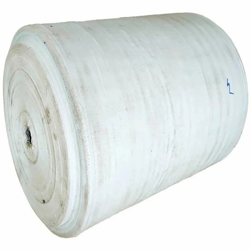 Black Plain HDPE Woven Fabric, Use: Bag