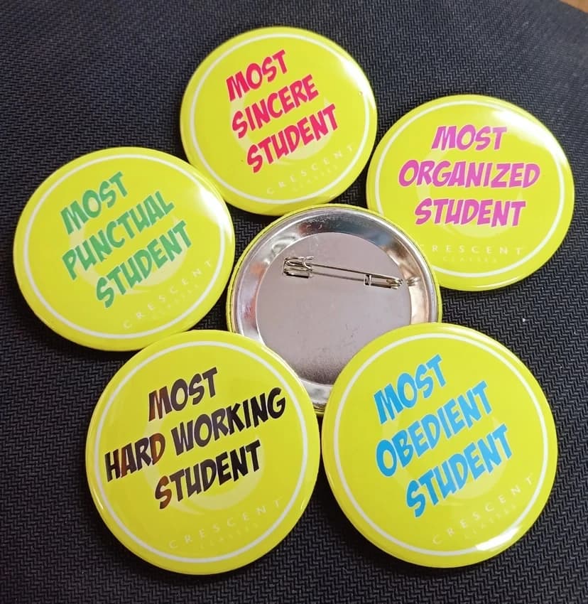 Button Badges Raw Material