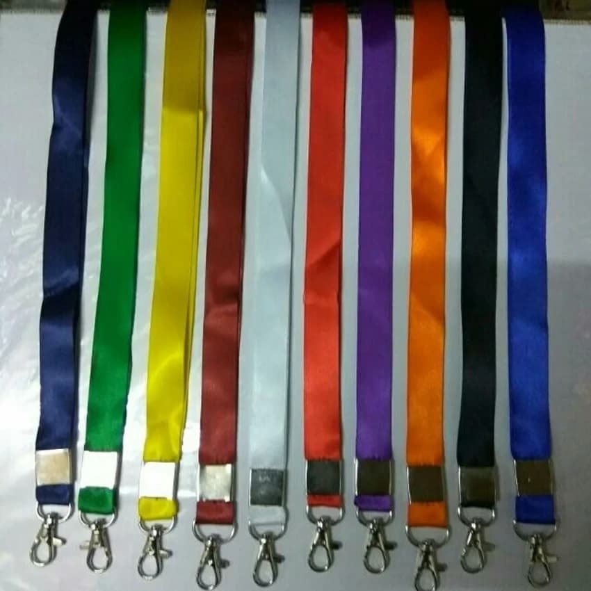 Satin Neck Ribbon Lanyard, Packaging Type: Packet