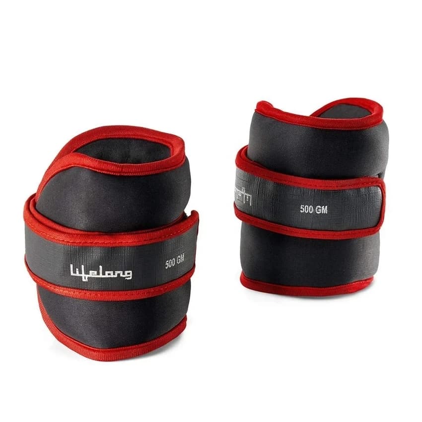 Lifelong Adjustable Ankle Weight for Running, Jogging, Cycling, Sand Filled, for Both Men and Women