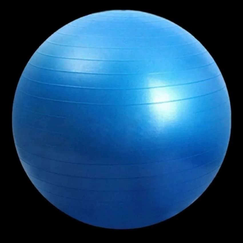 Blue Polyvinyl Chloride (PVC) PVC Gym Ball