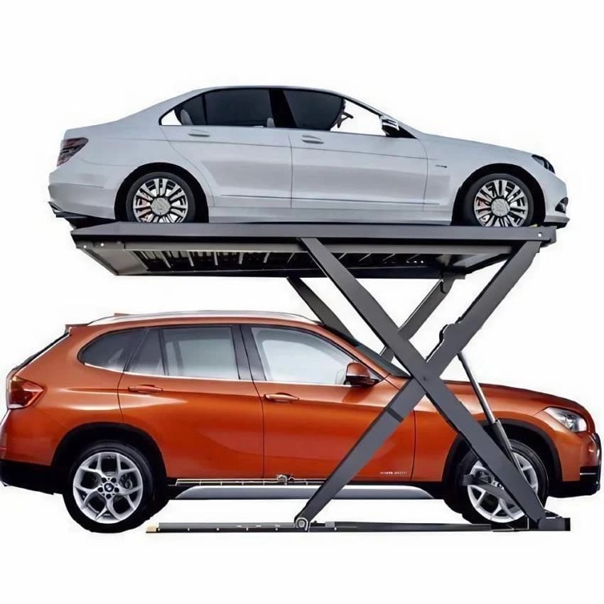 2 Post Mild Steel Car Parking Lift