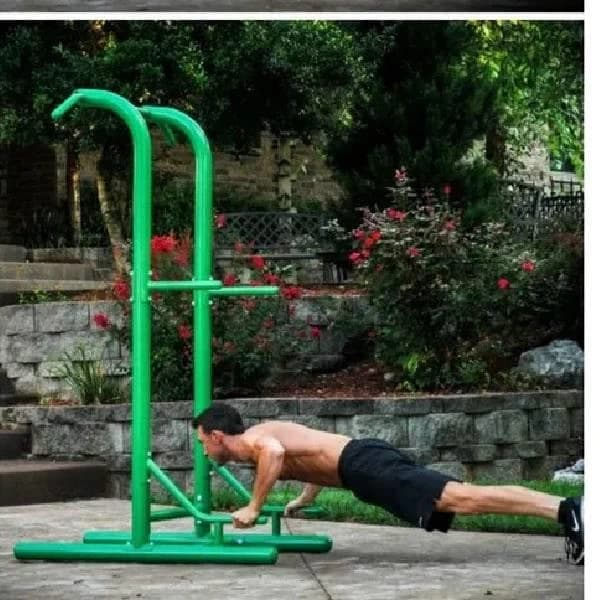 Tricep Dio Knee Raise And Push Bar