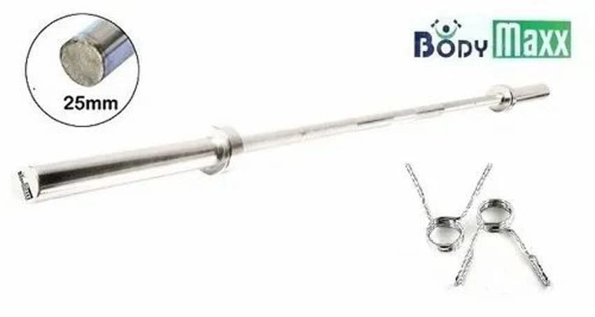Biceps Weight Lifting Bar 5 Feet 25 MM Thickness