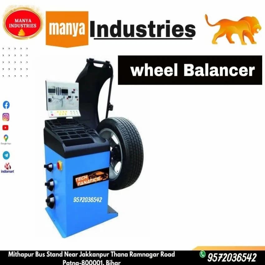 Wheel Balancing Machine, 15""