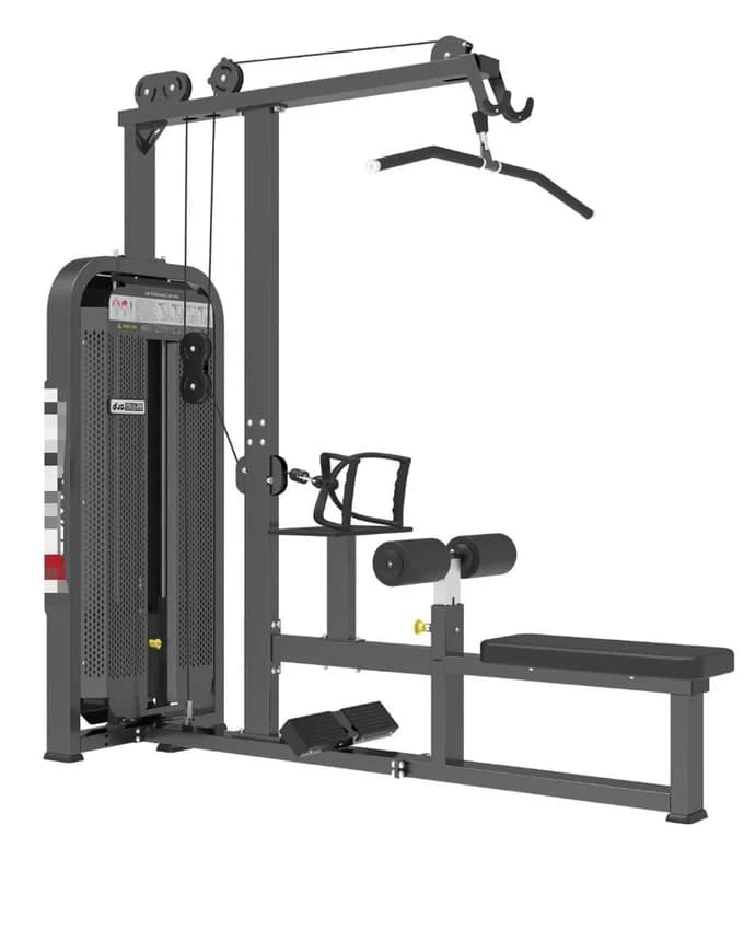 Lat Pulldown With Rowing, Resistance Type: Weight stack