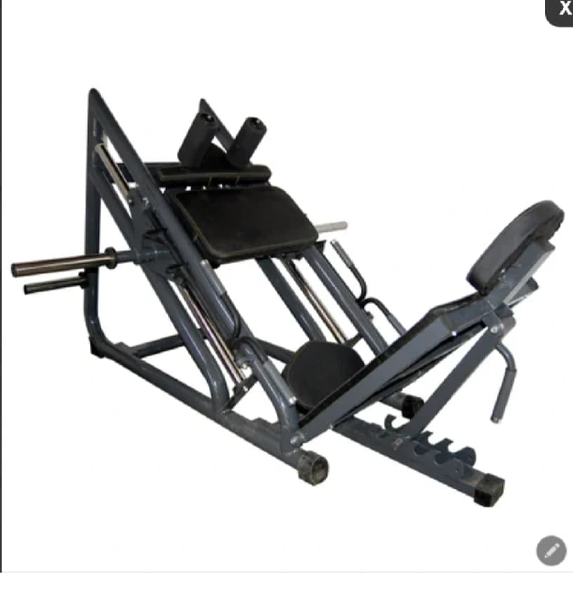 Bodytec Manual D13 - 45 Degree Leg Press Hack Squat, For Gym, Seat Material: Pu Coated
