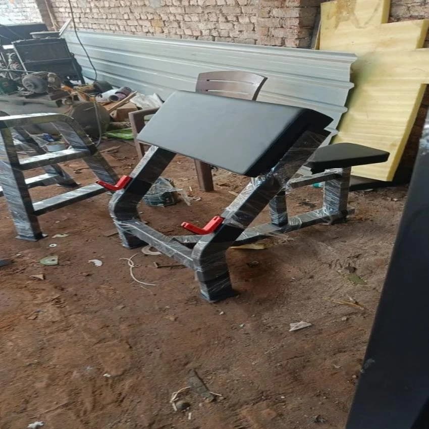 MS Standing Preacher Curl Bench, 80kg Approx, Model Name/Number: Pfpcb