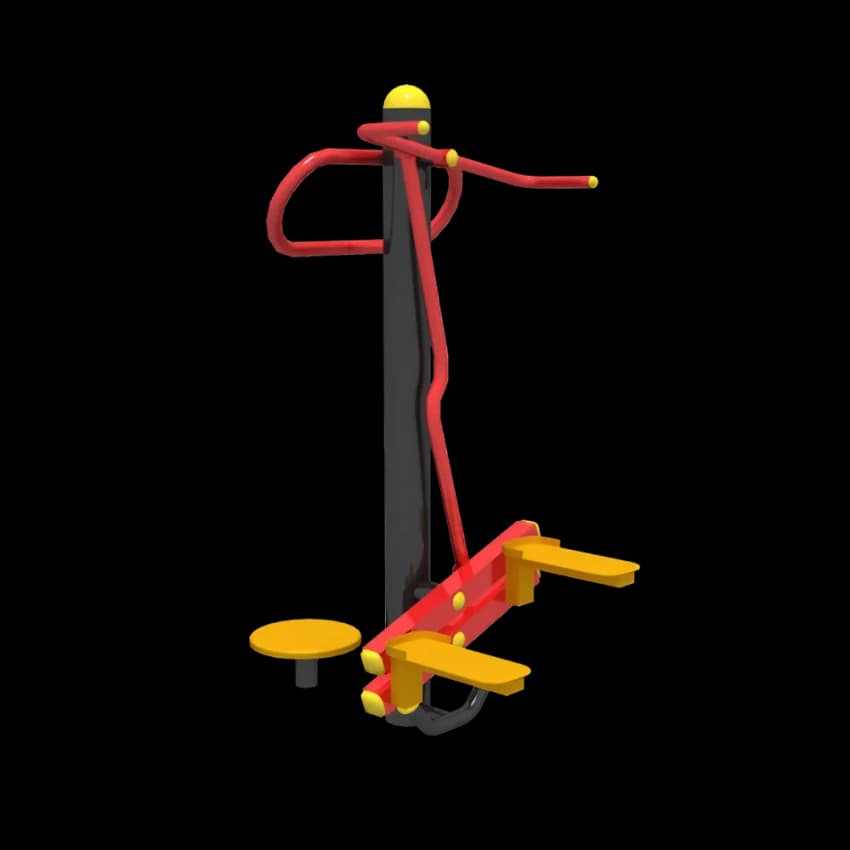 Iron Stepper And Standing Twister, For Garden Gym, Model Name/Number: SPU7601
