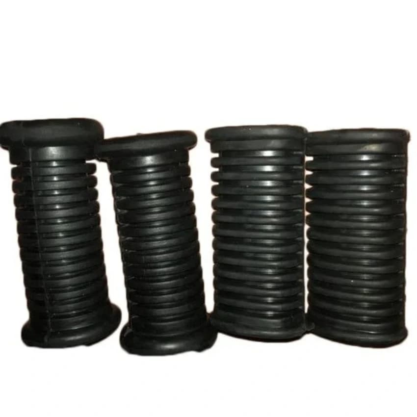 Bullet Footrest Rubber, For Two Wheelers