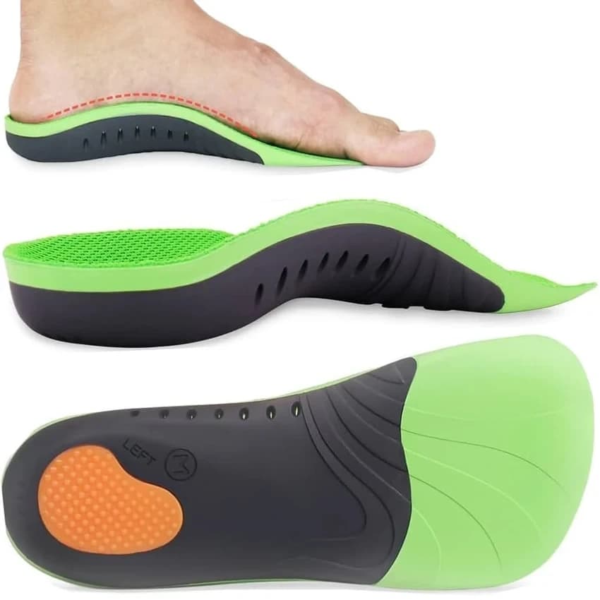 Open End Tube 2/3 Insole With High Arch