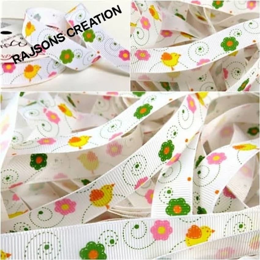 Printed Grosgrain Ribbon Tape, For packing