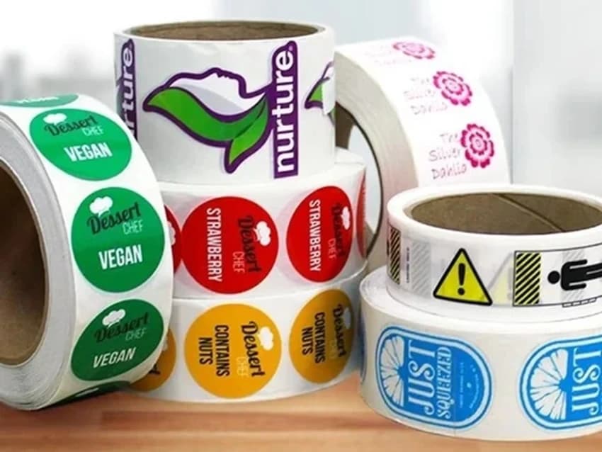 Paper Label Stickers Printing Services