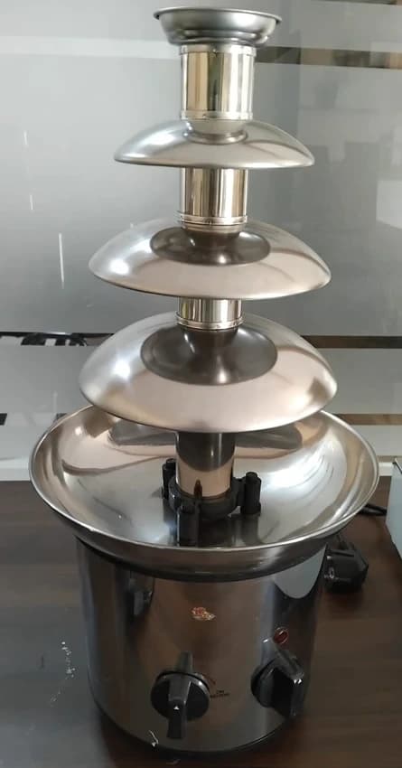 Round Electric Chocolate Fountain