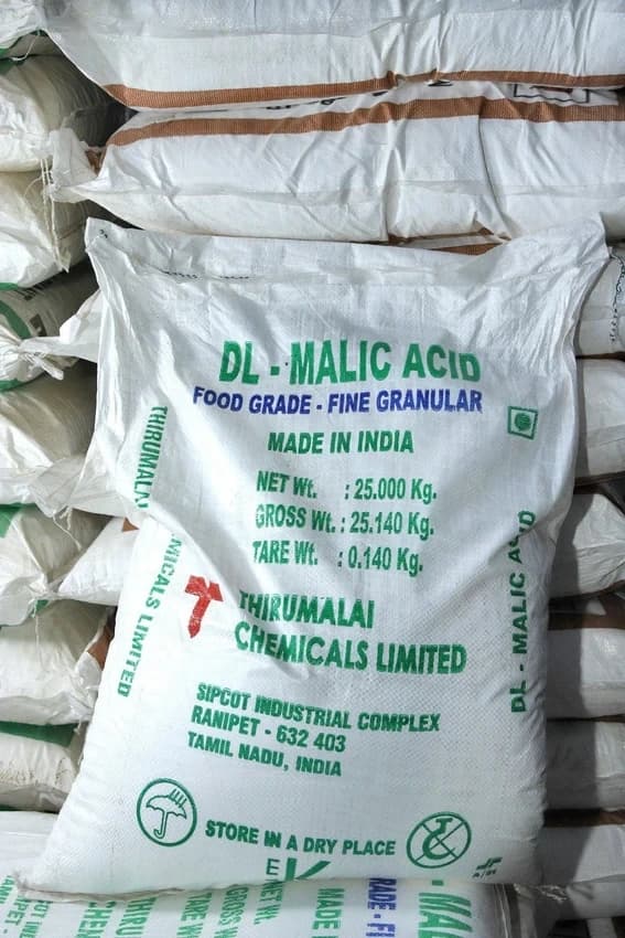 Dl Malic Acid, For Food, Packaging Type: Bag