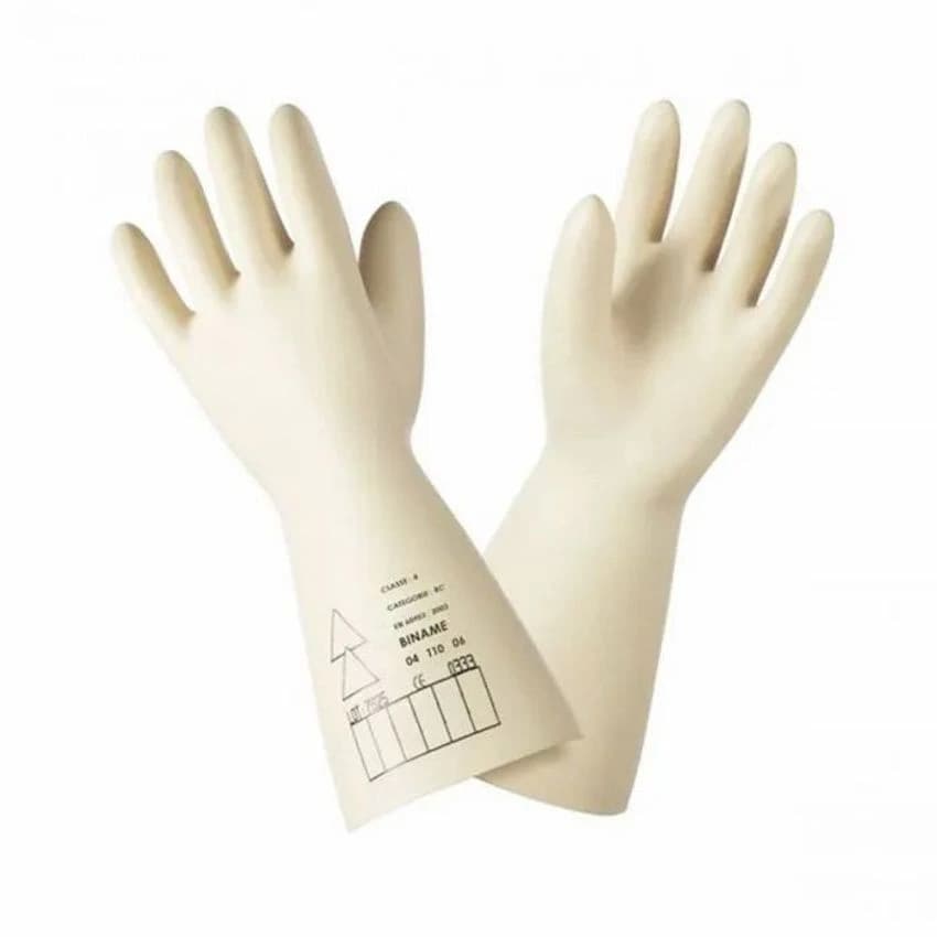 Leather Hand Gloves, For Electrical Protection
