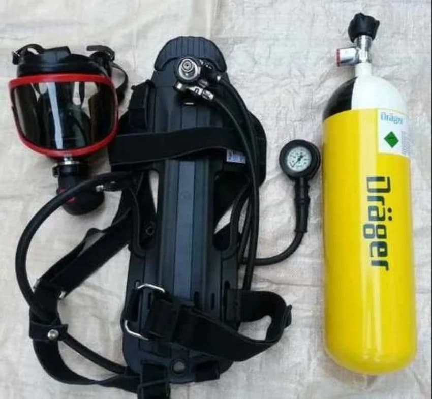 3M Carbon Fiber BREATHING APPARATUS DRAGER, Ammonia