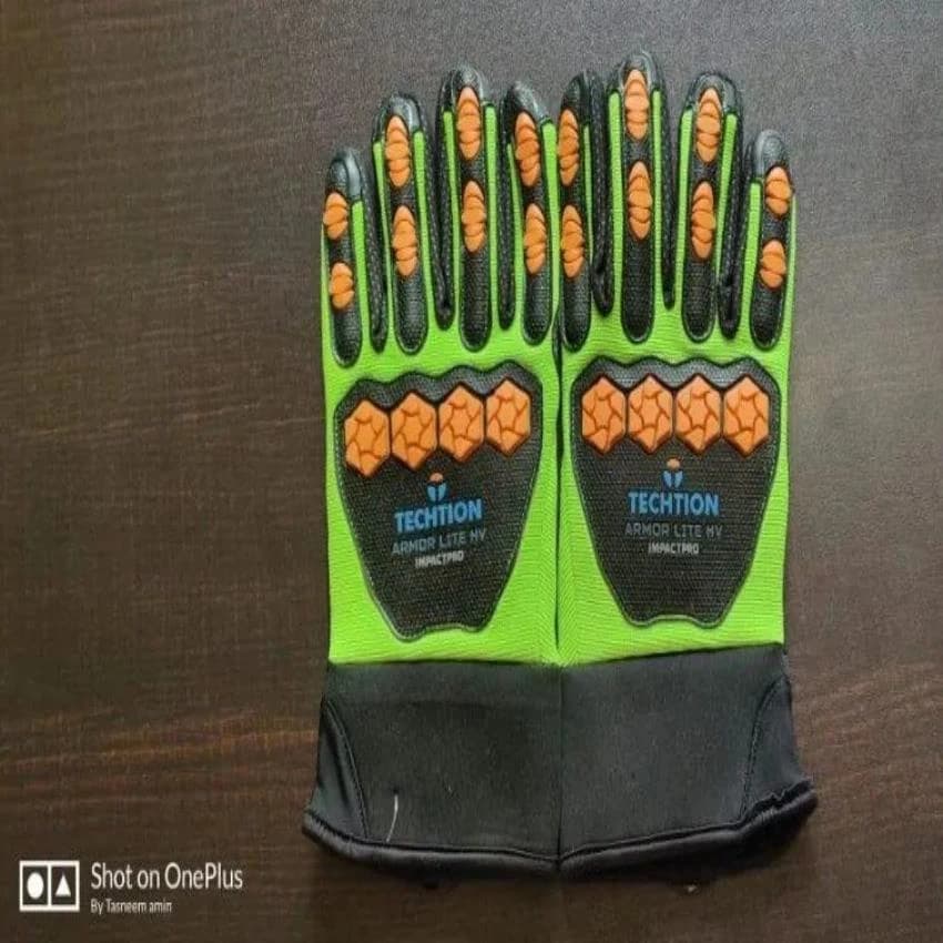 Nitrile PVC Impact Resistant Gloves