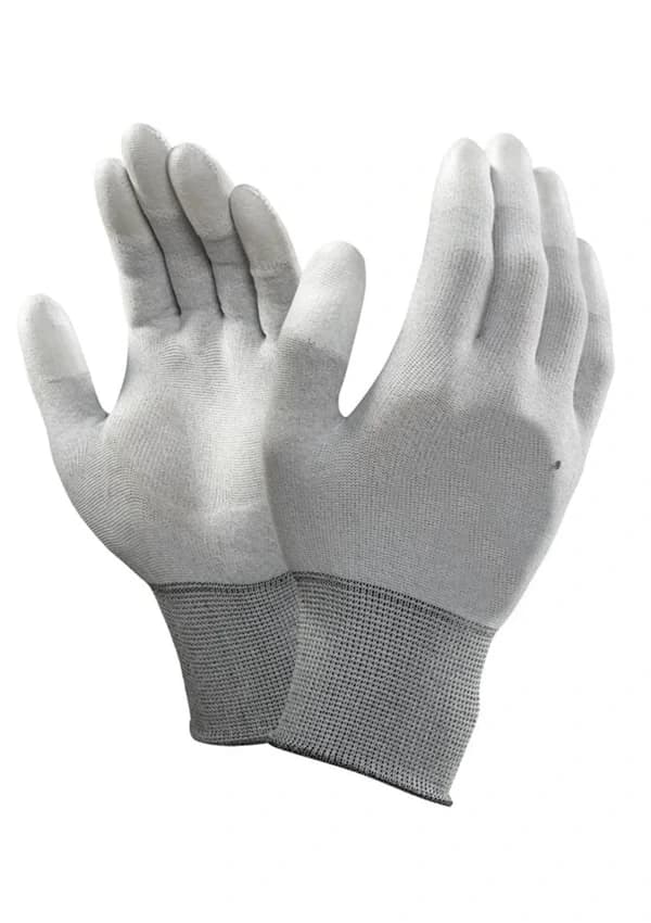 White Small Anti Static Hand Gloves