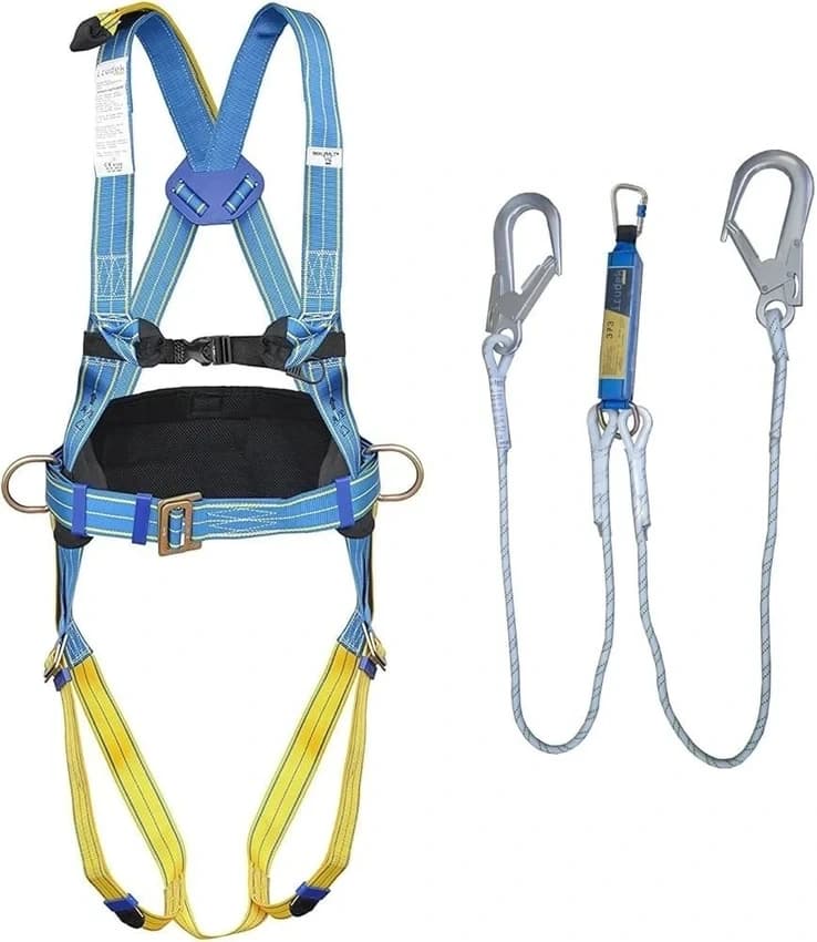 Polyester Safety Belt Full Body Double Rope Normal