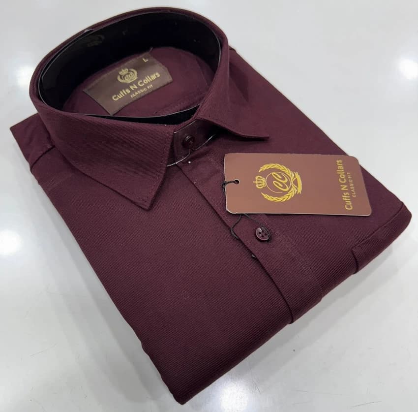 Plain Cotton Premium Shirts, Full Sleeves, Casual Wear