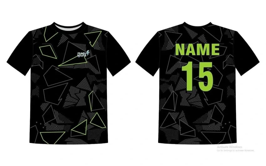Polyester Sublimation T Shirt, Round Collar