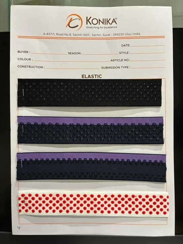 Polyester Elastic Gripper Tape