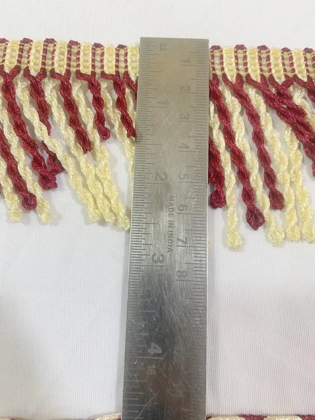 7 Inch Maharani Curtain Lace, For Garment and Decoration