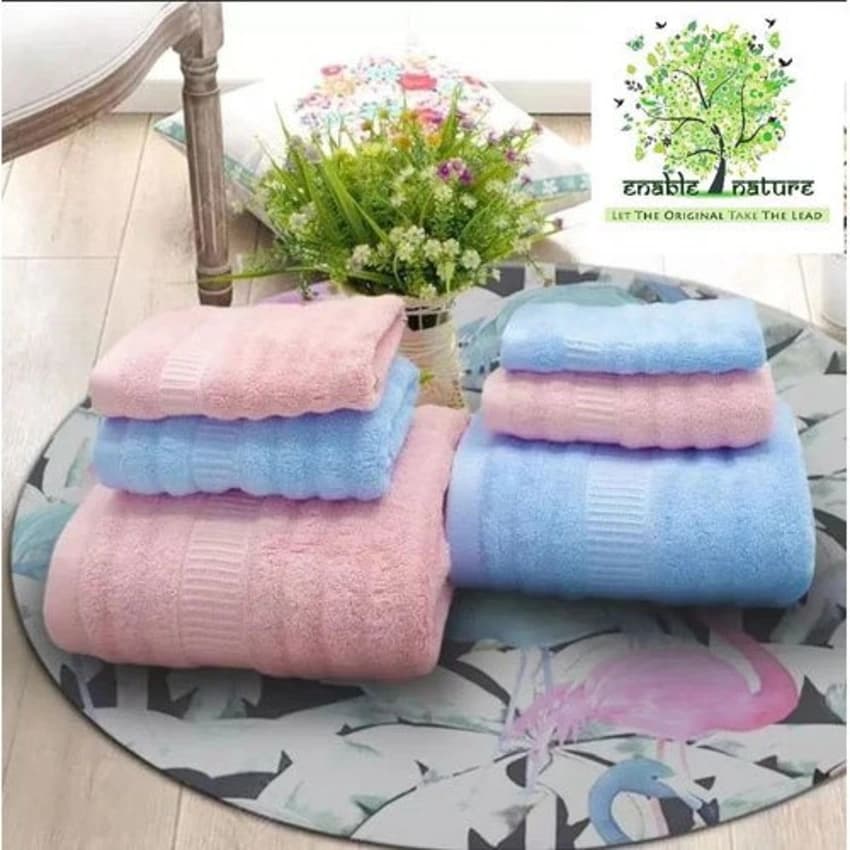 Ultrasoft Bamboo Towels, Size: 75*150 cm
