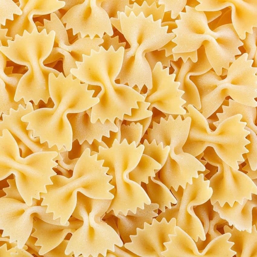 Yellow Roasted Farfalle Pasta, For Cooking, Packaging Type: Packet