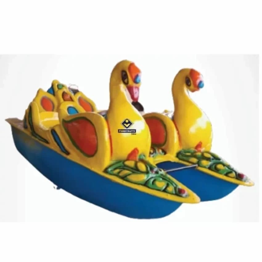 frp paddle boat 4 seater frp paddle boat