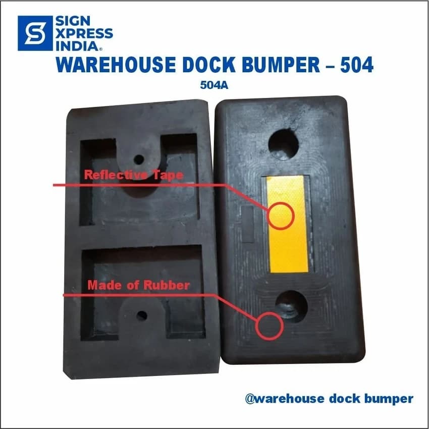Rubber Dock Bumper - 504A