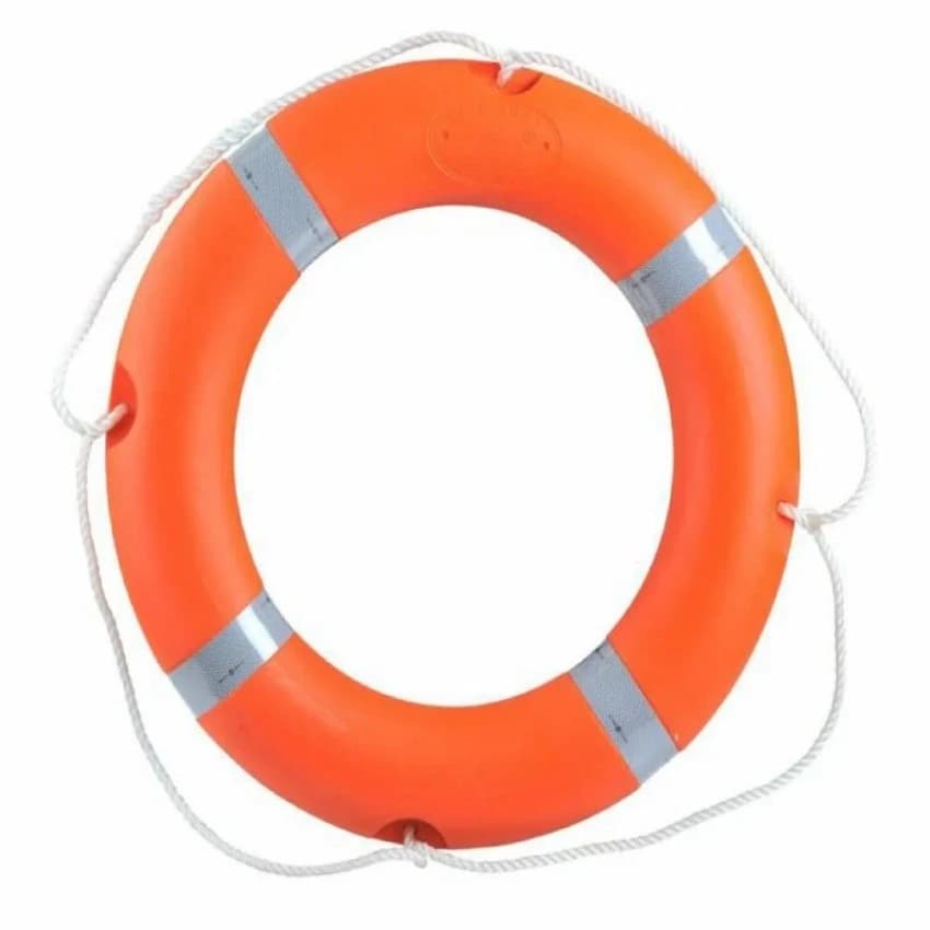 Orange Plastic Lifebuoy Ring