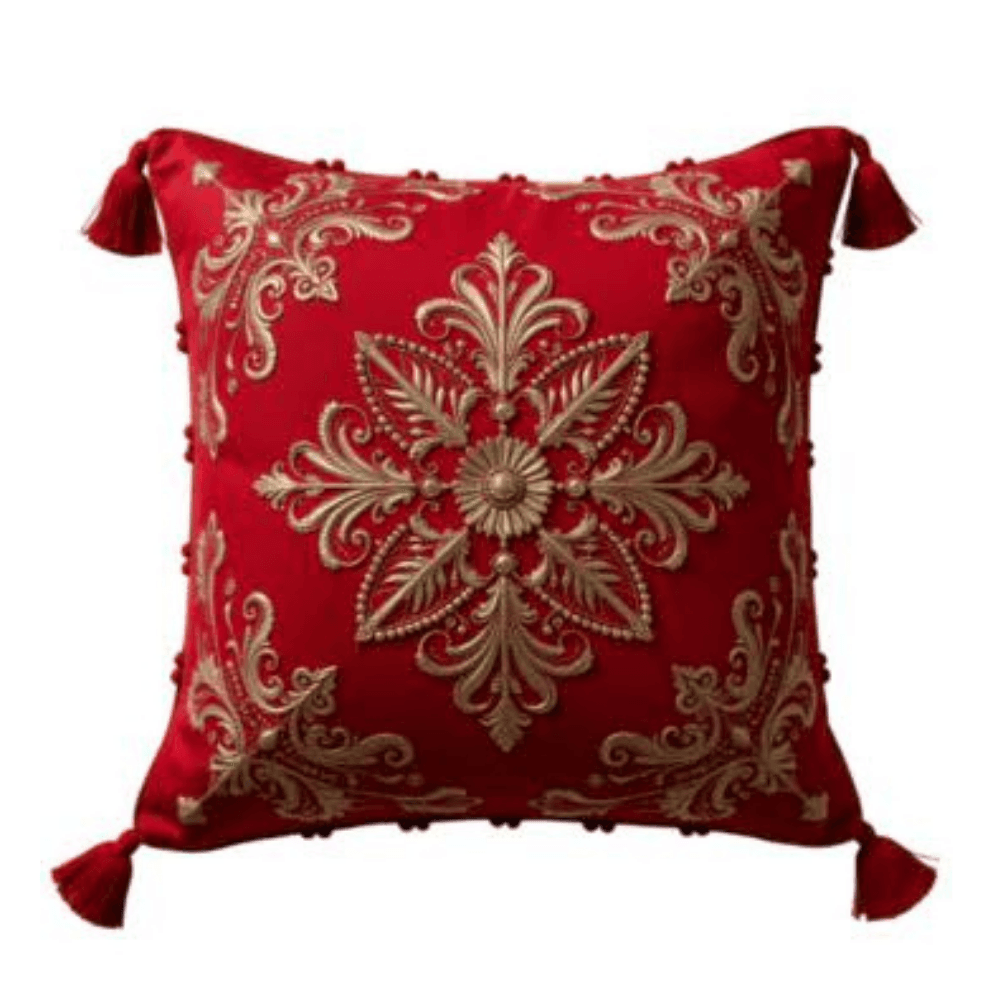 Embroidered Cushion Cover