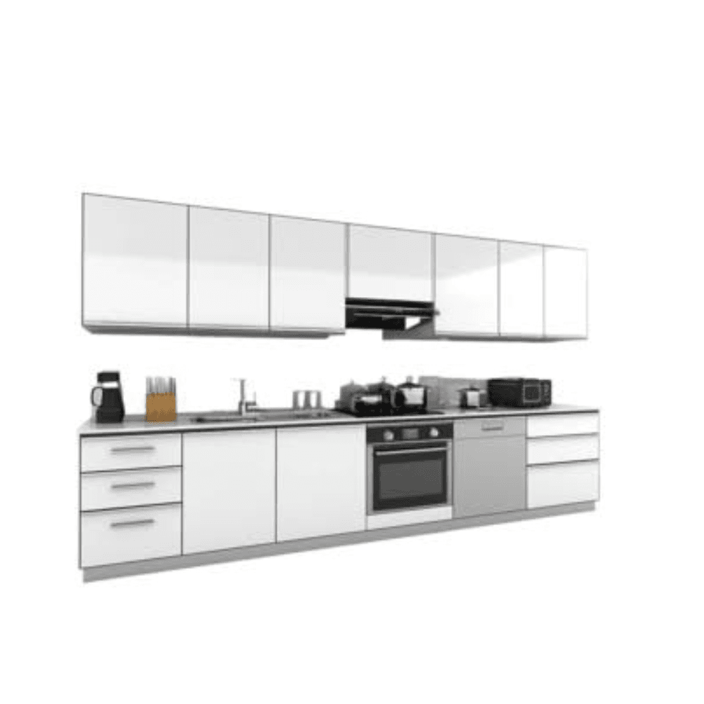PVC Modular Kitchen