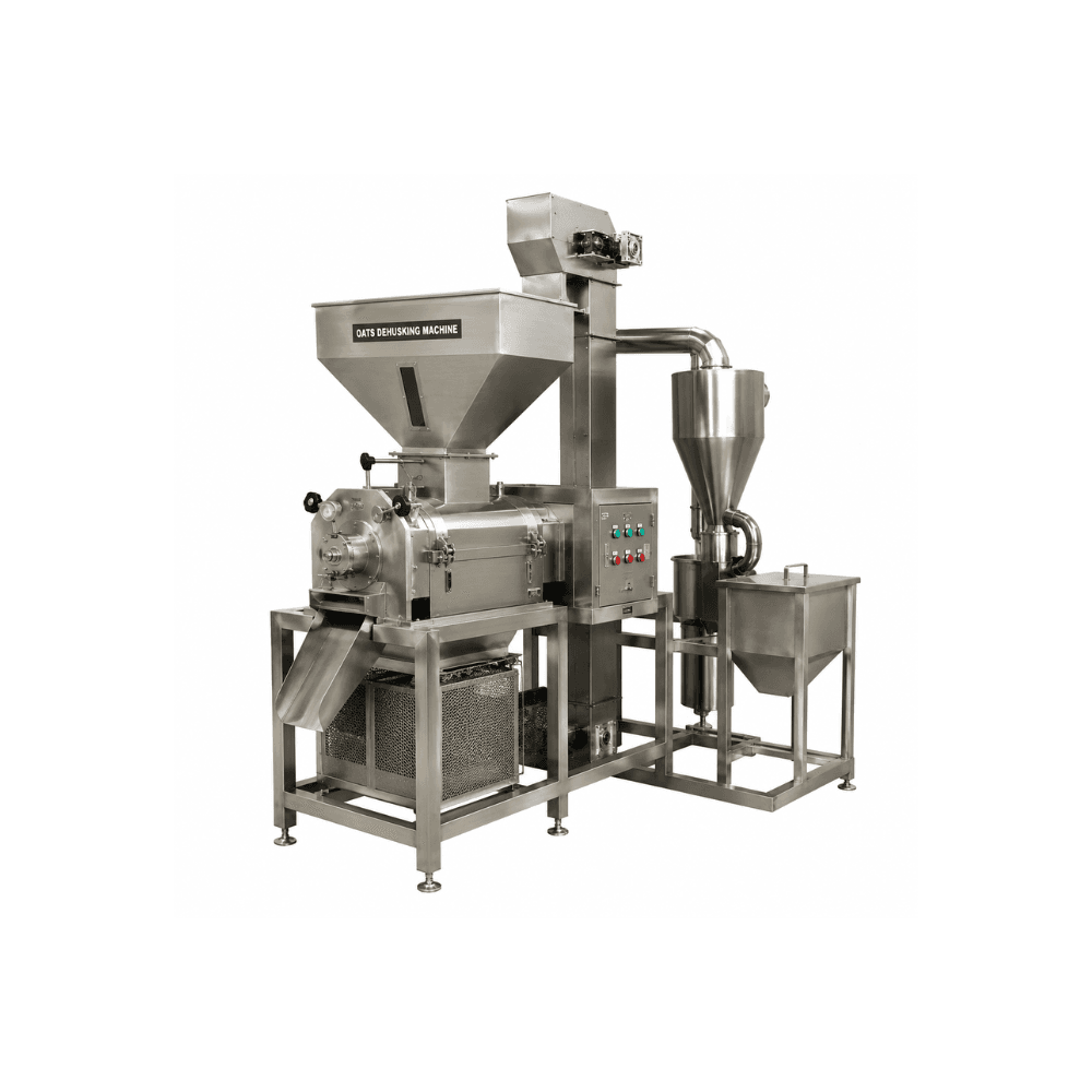 Oats Dehusking Machine