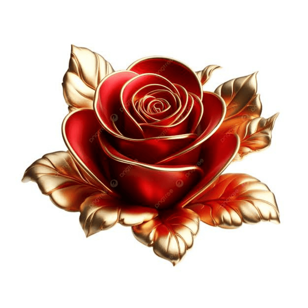 Gold Plated Rose