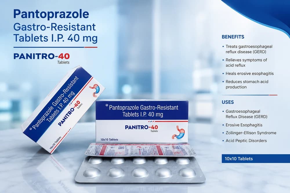 Pantoprazole 40 Mg Tablet